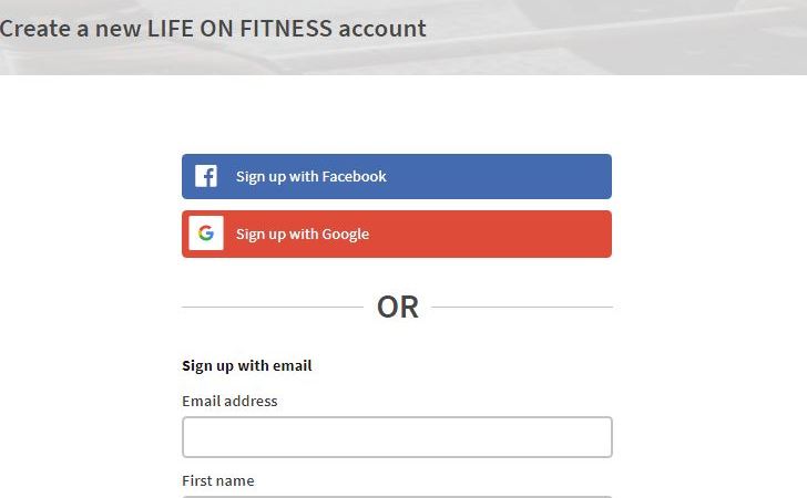 life on fitness online coach sign up
