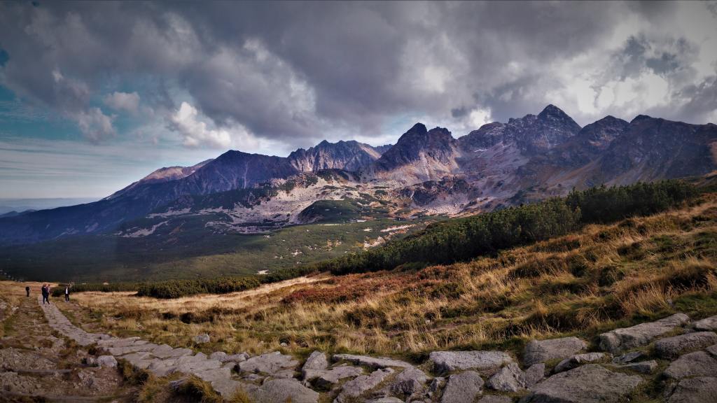 Effort mountain climb