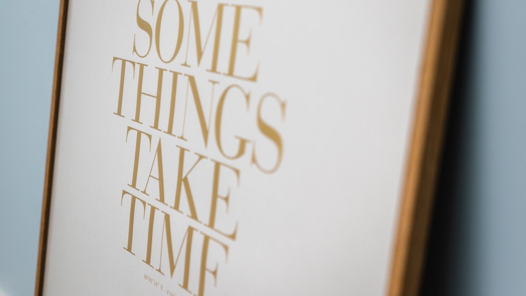 Patience practice small steps fitness wellness gym