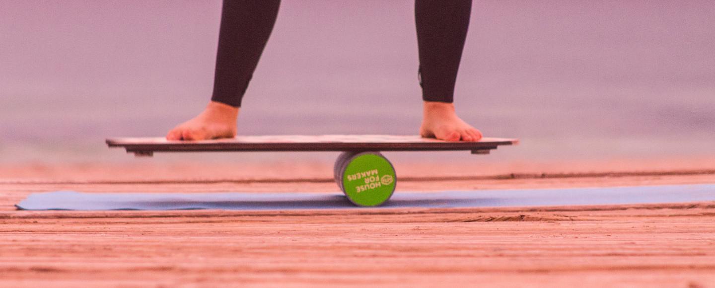 Balance is important in fitness as well as in life